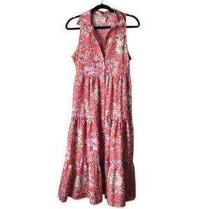 B.O.G. Collective Floral Sleeveless Prairie Style Dress